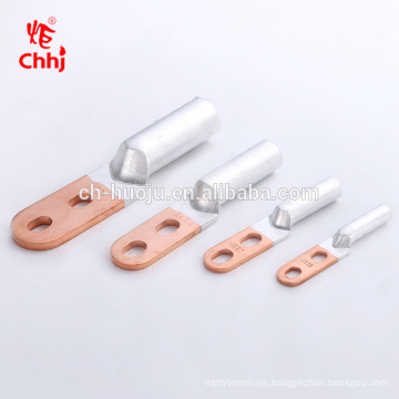 DTL2 CU-AL Copper-Aluminum Bimetal Crimp Cable Lug with double hole palm made by Torch